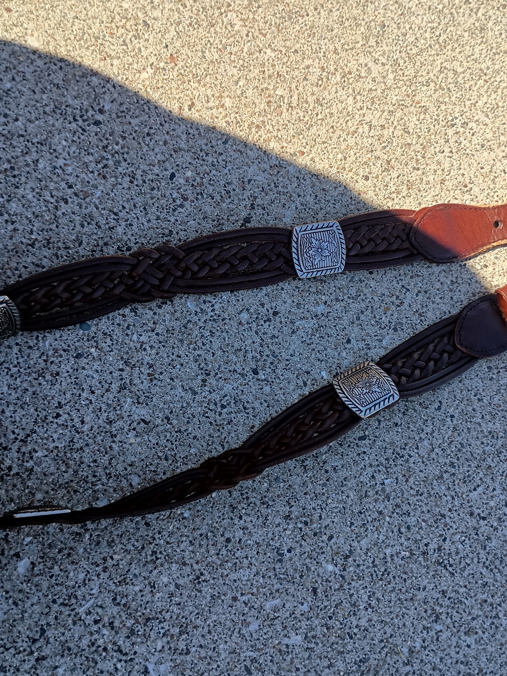 Vintage Authentic Leather Belt